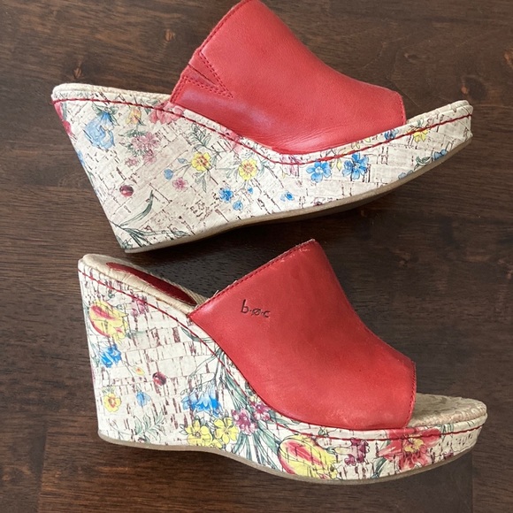 BOC Born Concern Flower Printed Wedges - Picture 13 of 16